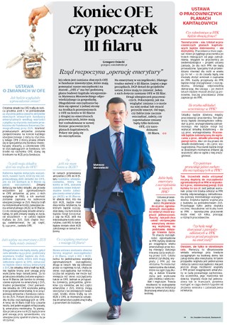 Rząd rozpoczyna 'operację emerytury': Koniec OFE czy początek III filaru