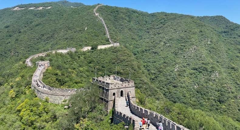 A view of the Great Wall of China in Beijing.Spriha Srivastava