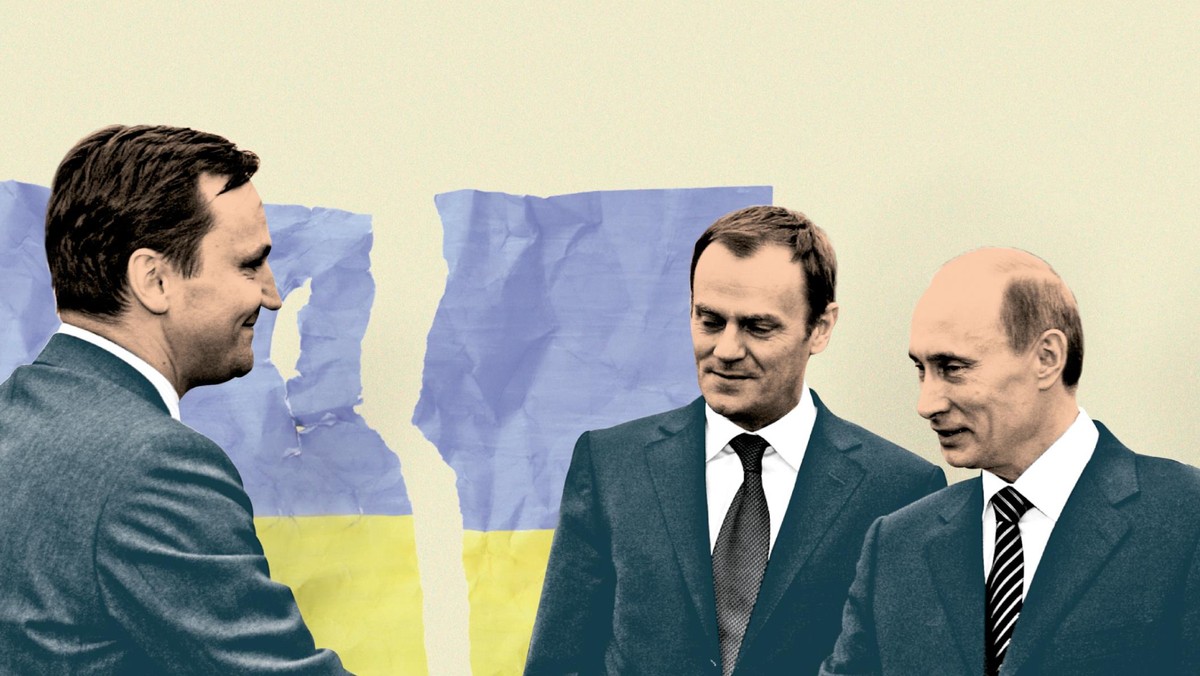 Radosław Sikorski, Donald Tusk, Władimir Putin