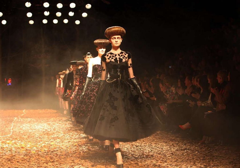 Alexander McQueen jesień zima 2012