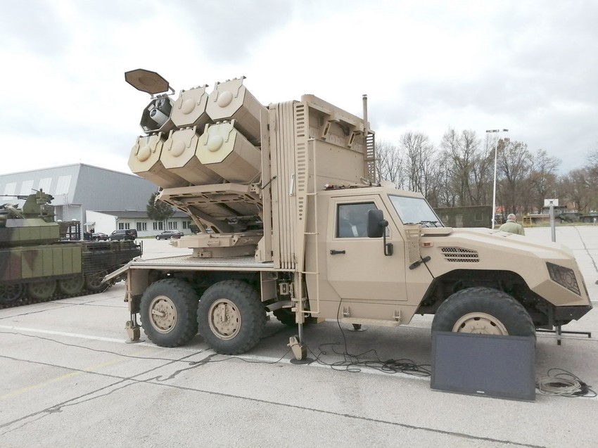 Lansirno vozilo sistema ALAS