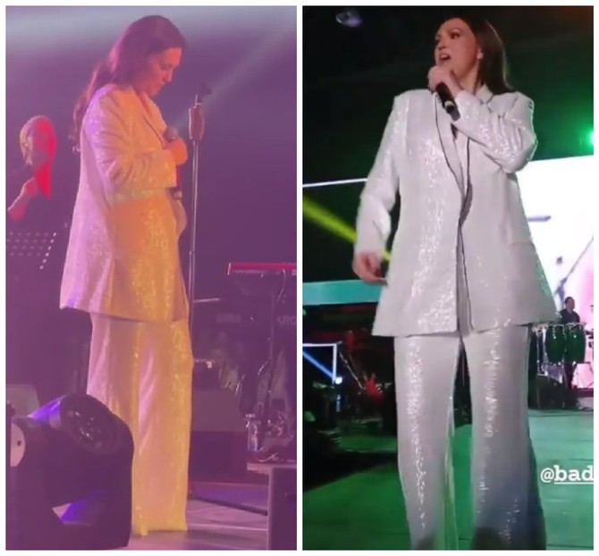 Nina Badrić na koncertu u Beogradu 