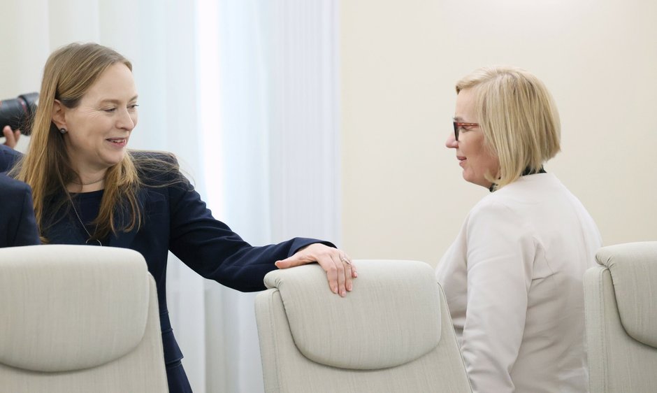 Katarzyna Pełczyńska-Nałęcz i Paulina Hennig-Kloska