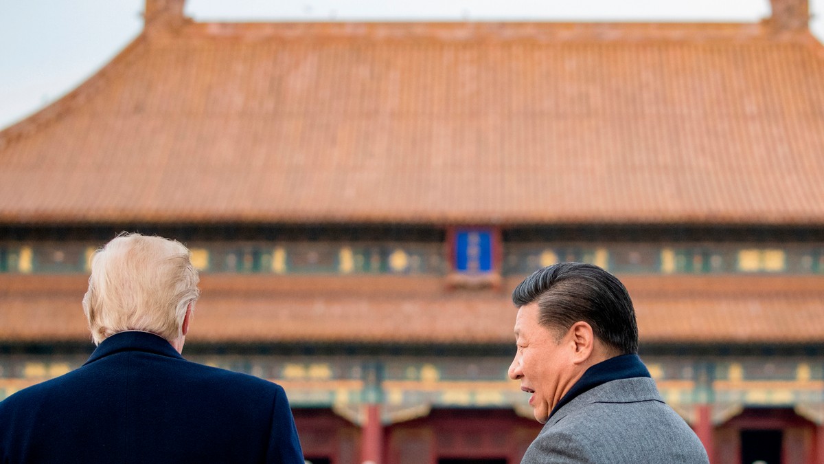 Donald Tramp i Si Đinping u Pekingu 8. novembra 2017.