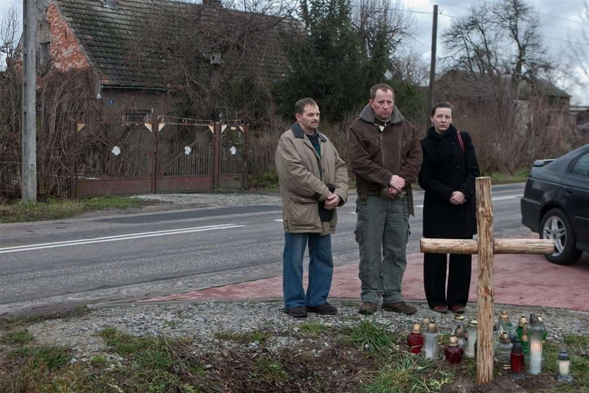 Mąż zginął pod domem