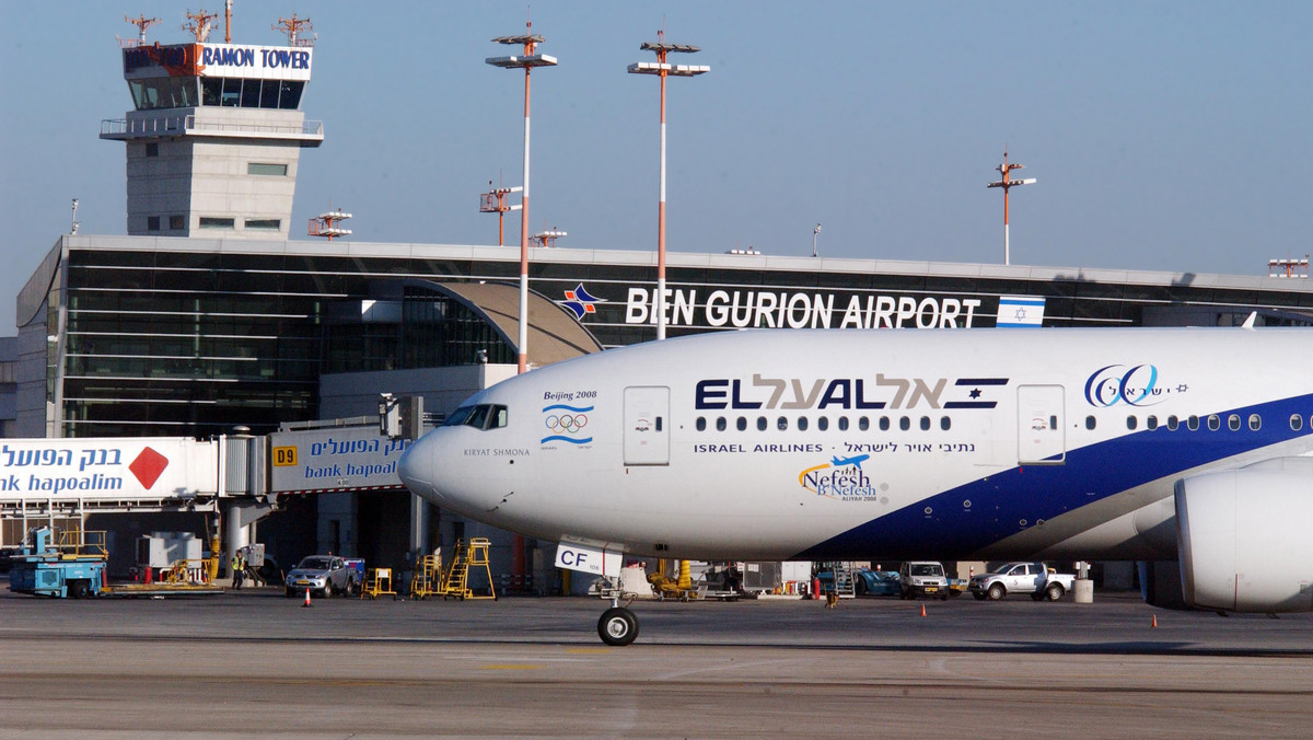 Lotnisko w Tel Awiwie nie zostało uszkodzone przez ataki rakietowe