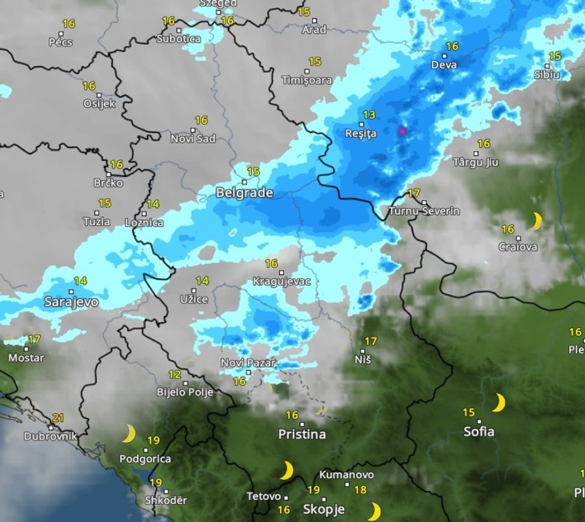 Nevreme u 3 sata posle ponoći