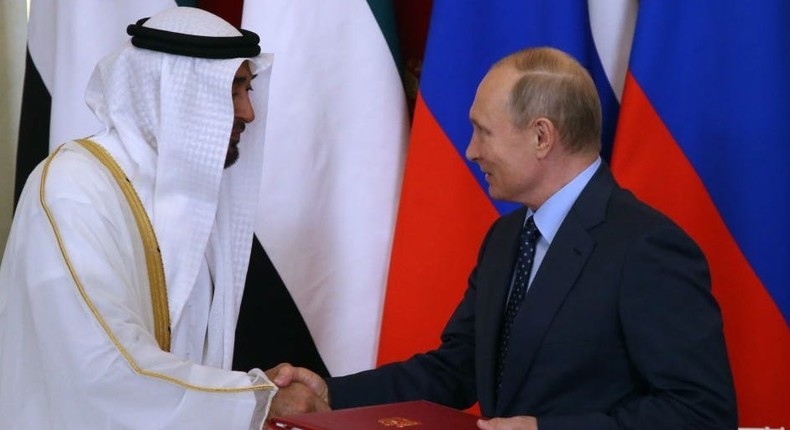 Russia's allies, like the UAE and Turkey, have continued sending currency shipments to Russia despite Western sanctions, according to Reuters.Mikhail Svetlov/Getty Images