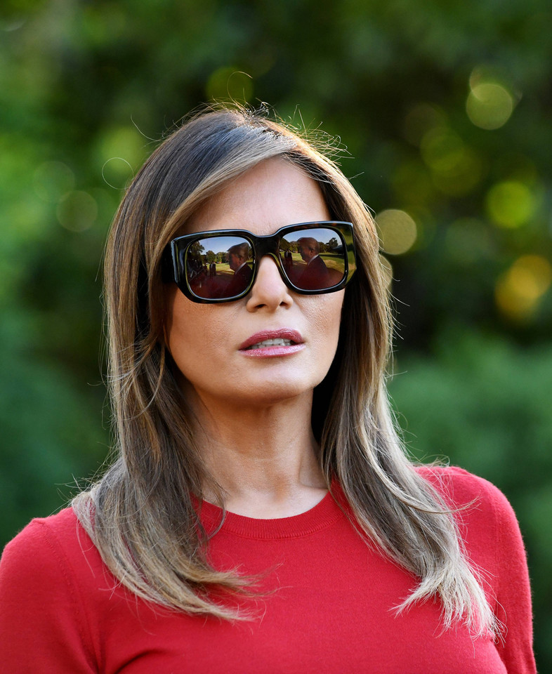 Stylowa Melania Trump w Białym Domu