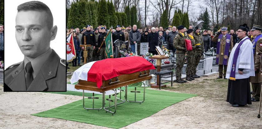 Sierżant Mateusz był żegnany z honorami. Cały Terespol płakał dziś za tragicznie zmarłym żołnierzem