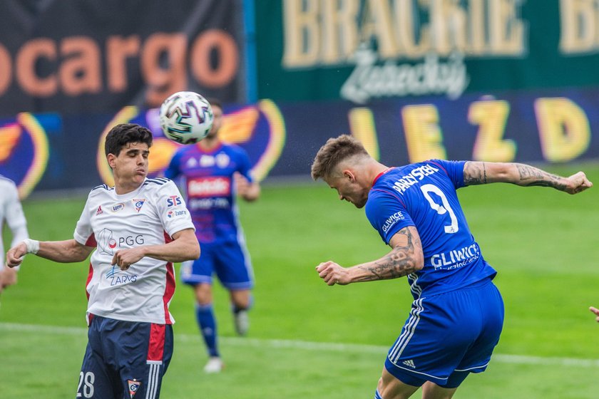 Pilka nozna. PKO Ekstraklasa. Piast Gliwice - Gornik Zabrze. 09.06.2020