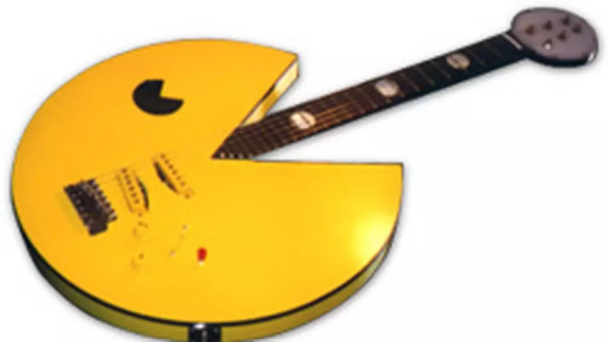 Gitara Pac-Man. Elektryczna