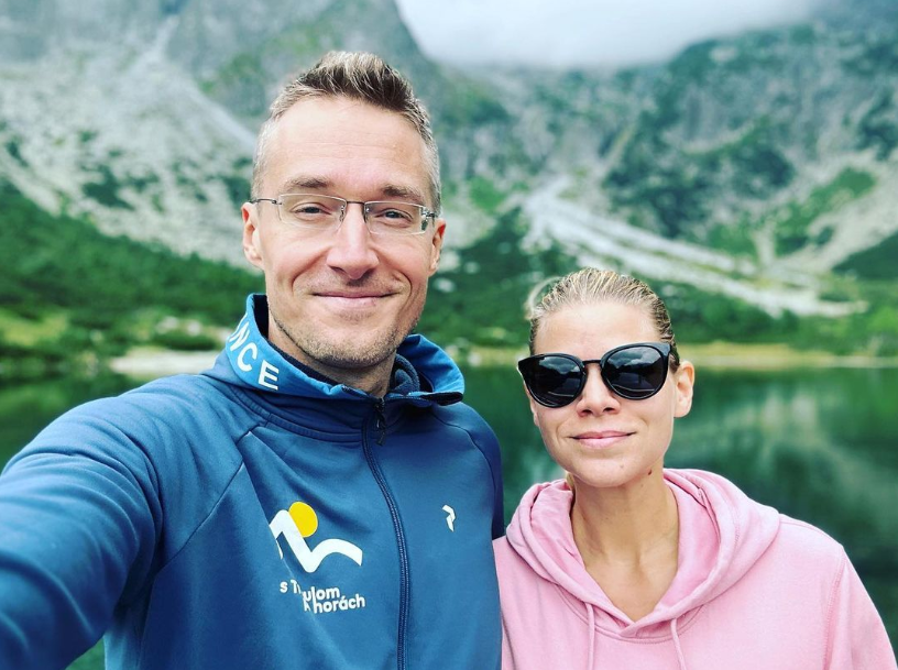 Michal Kovačič s manželkou Zuzanou Kovačič Hanzelovou.