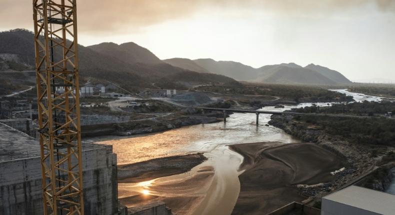 The Blue Nile flowing through the Grand Ethiopian Renaissance Dam. The project is passionately supported by the Ethiopian public despite the tensions it has stoked with Egypt and Sudan downstream