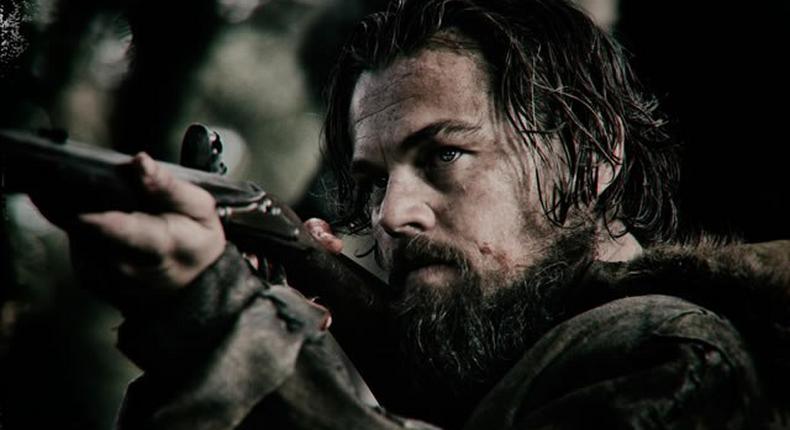 Leonardo DiCaprio in The Revenant