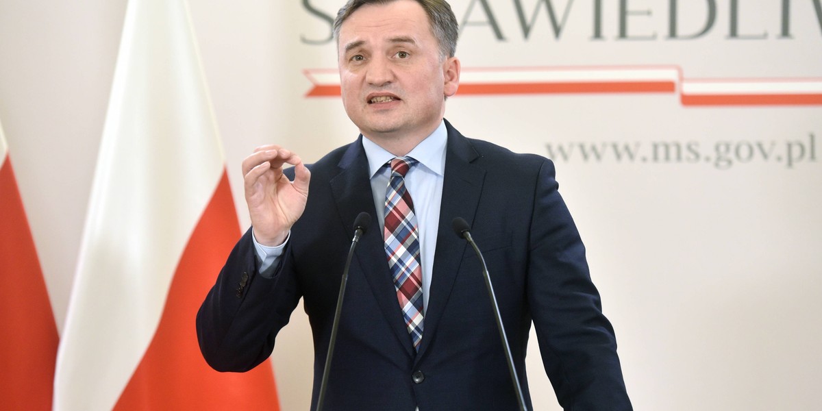 Minister sprawiedliwości Zbigniew Ziobro