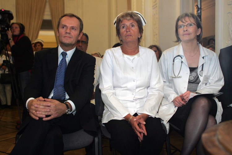 Ewa Kopacz i Donald Tusk