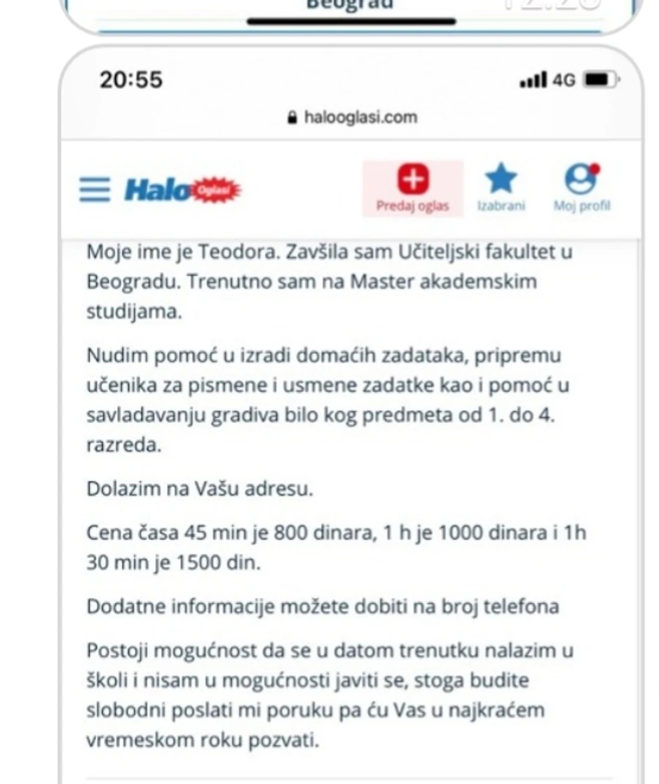 Ovakvih oglasa ima sve više i više