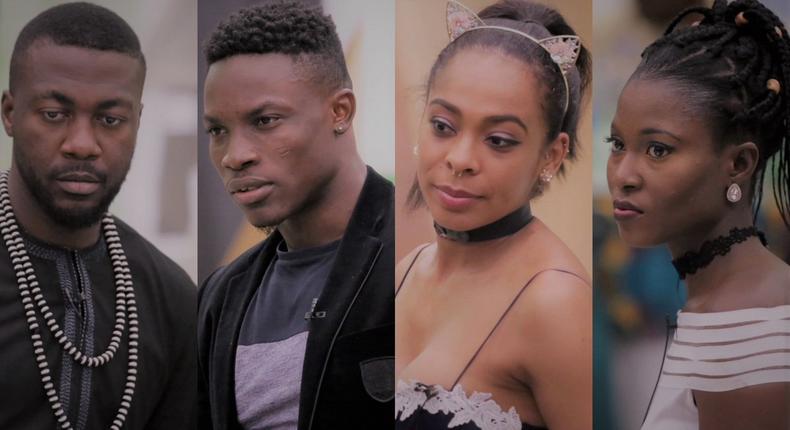 Bassey, Debbie-Rise, Tboss and Bally are up for possible eviction. 