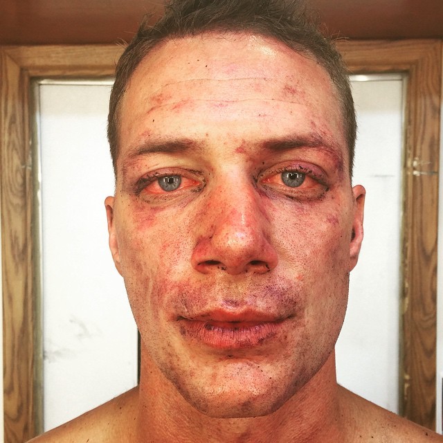 Americký herec Johnny Wactor.