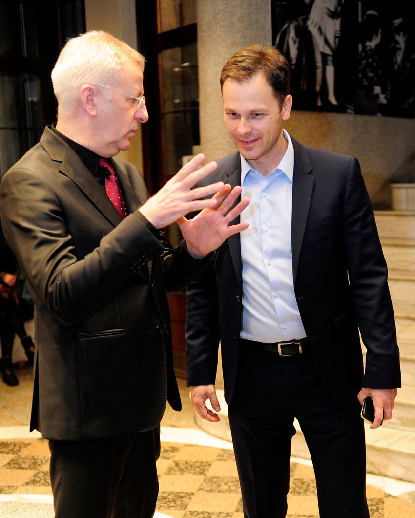 Direktor Ateljea i gradonačelnik: Branimir Brstina i Siniša Mali