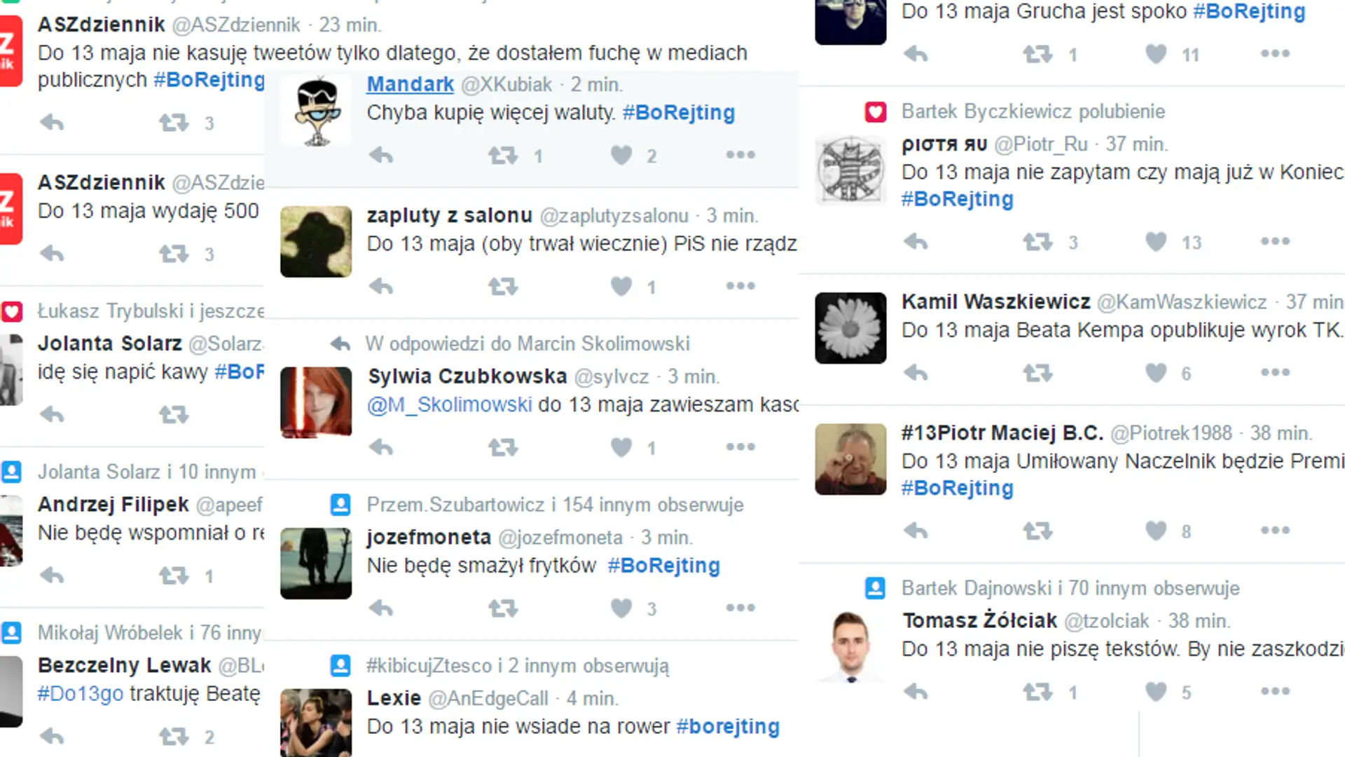 O co tak naprawdę chodzi w akcji #BoRejting na Twitterze?