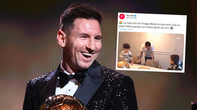 Syn zaskoczył Leo Messiego pytaniem o Złotą Piłkę. "Dlaczego wygrałeś?" Odpowiedział