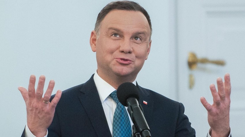 Znalezione obrazy dla zapytania: duda"