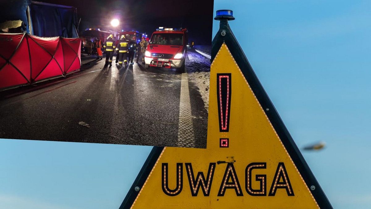 Wypadek na A1 w kierunku Gdańska. Nie żyje 35-latek