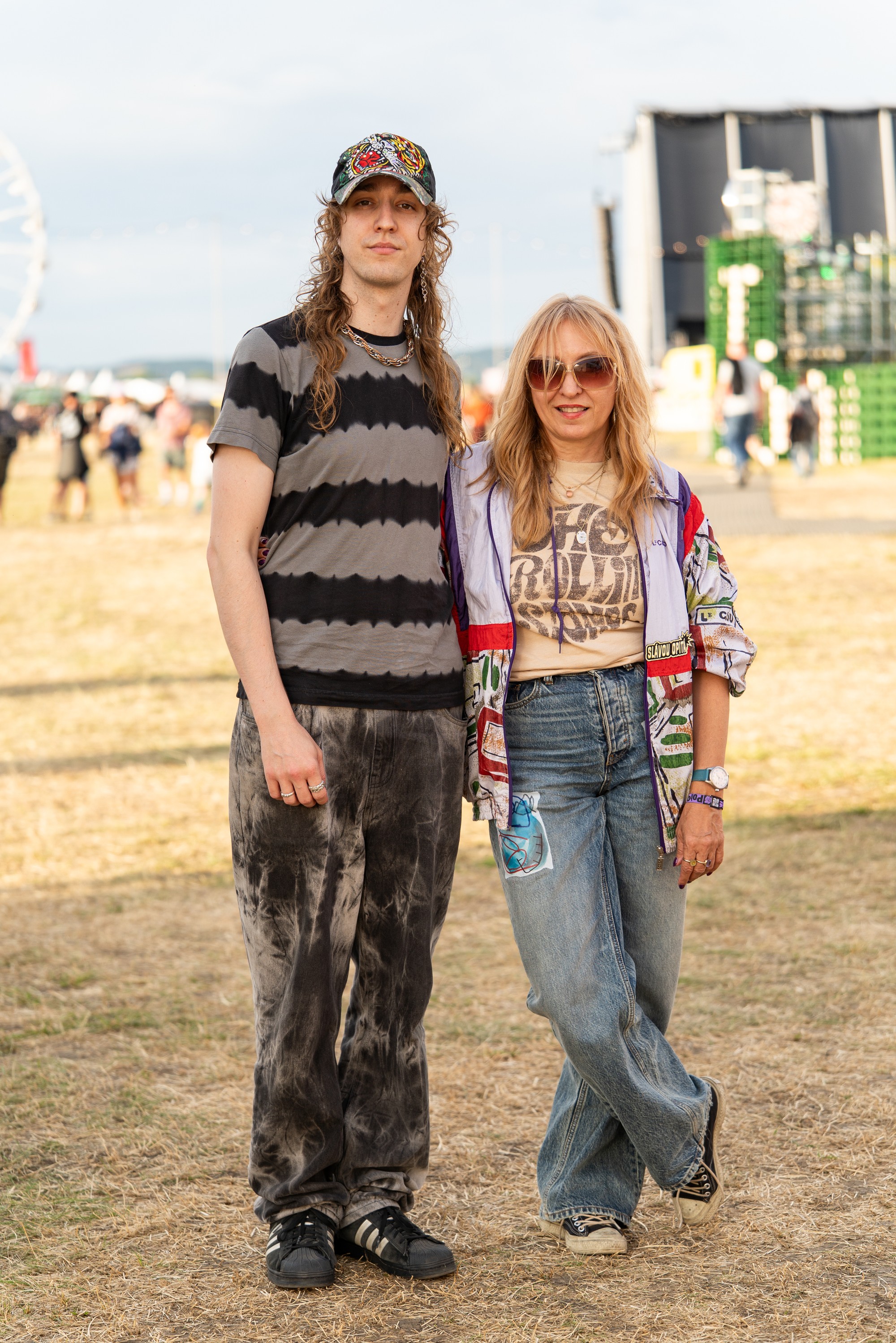 Festival Pohoda 2025 - David Žbirka a Kateřina Žbirková.