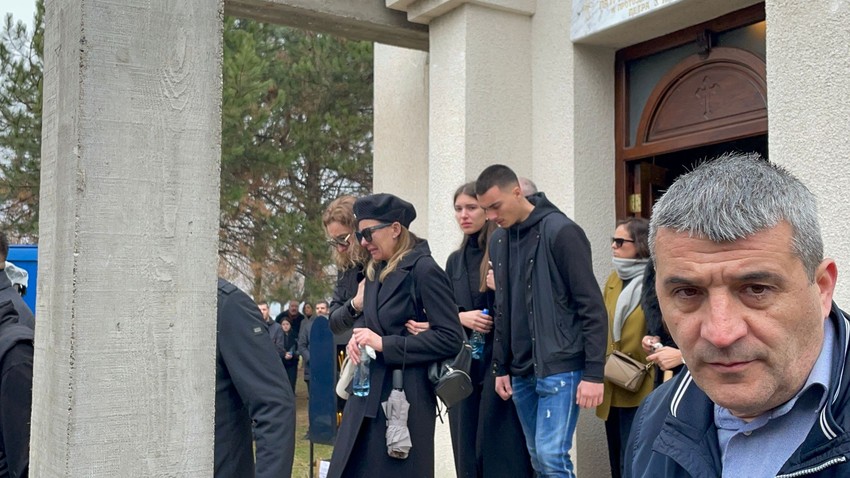 Sahrana Dejana Milojevića