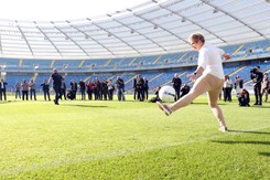 Włodarczyk nie tylko świetnie rzuca młotem. Rzuty karne strzela nie gorzej od Lewandowskiego [WIDEO]