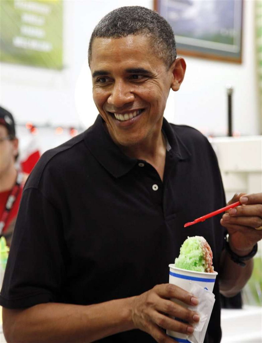 Obama na lodach