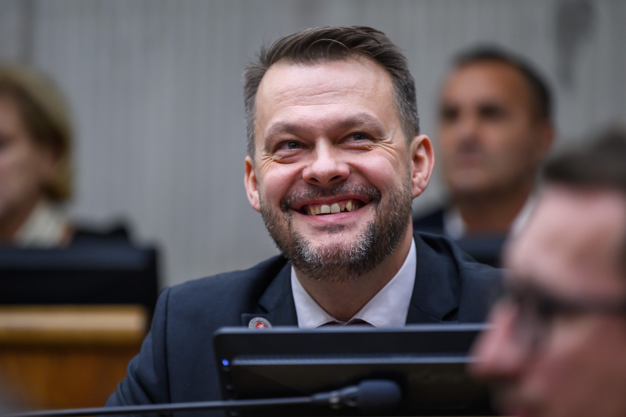 Poslanec NRSR Samuel Migaľ.