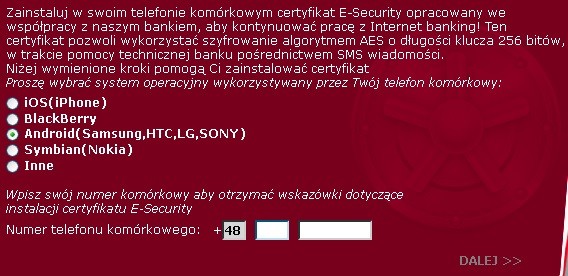 Nowy wirus atakujący użytkowników bankowości elektronicznej