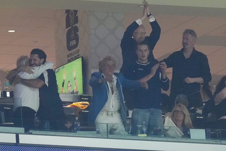 Stewart, who grew up in London, was spotted cheering on Scotland at the June 13 game against Haiti. While Stewart himself may identify as English, his father was Scottish.
