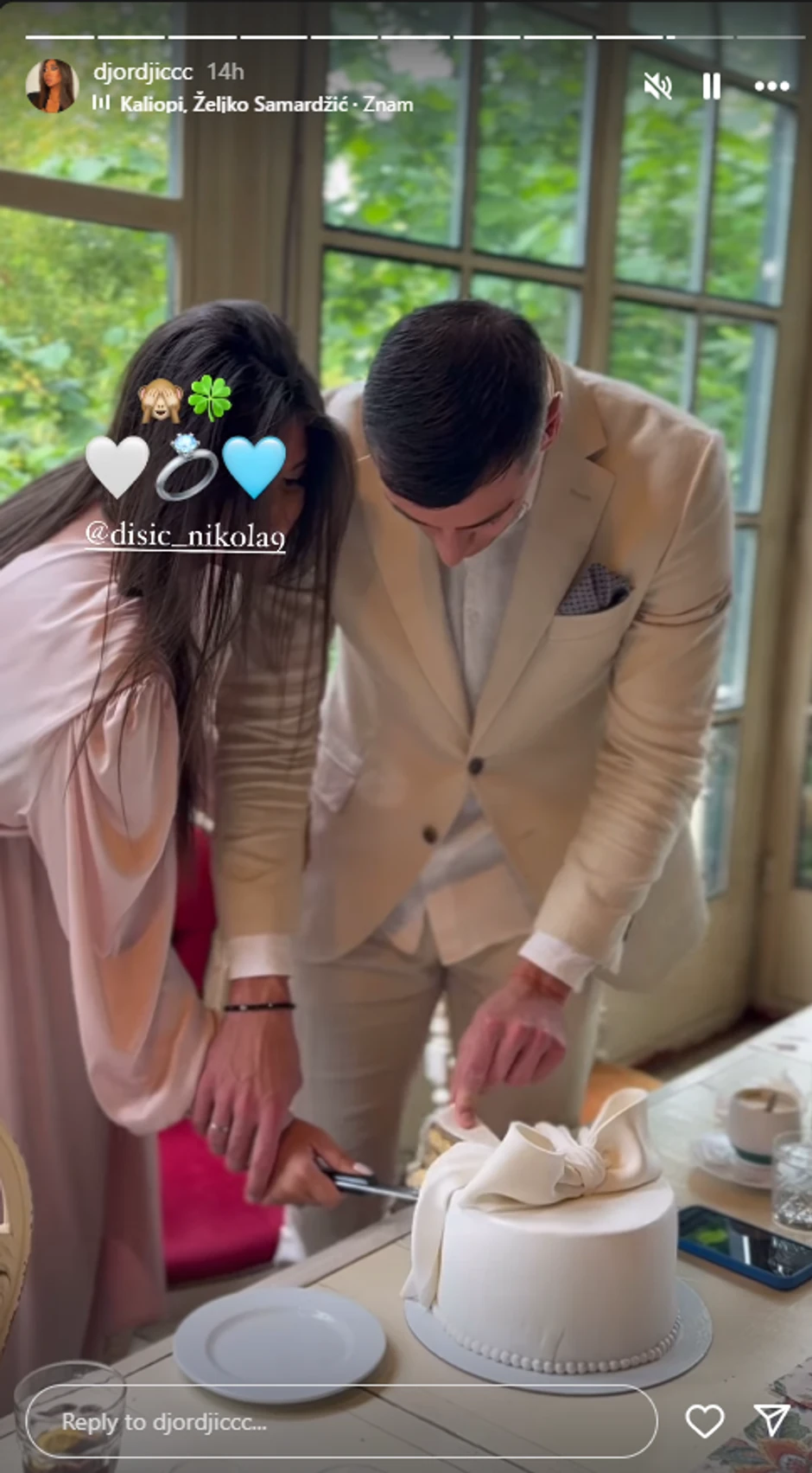 Unuka Tozovca sa suprugom Nikolom