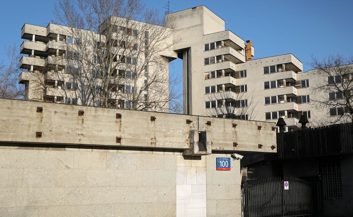 Dawne "szpiegowo". Budynek przy ul. Sobieskiego 100  w Warszawie