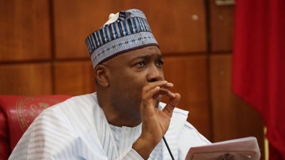 Bukola Saraki is a former governor and former senate president [Twitter/@NGRSenate]
