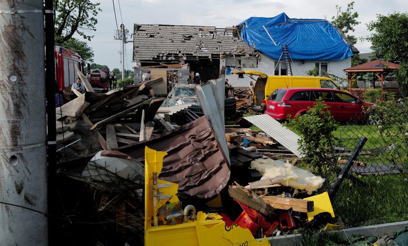 Armagedon pogodowy na Śląsku. Strażacy interweniowali 172 razy