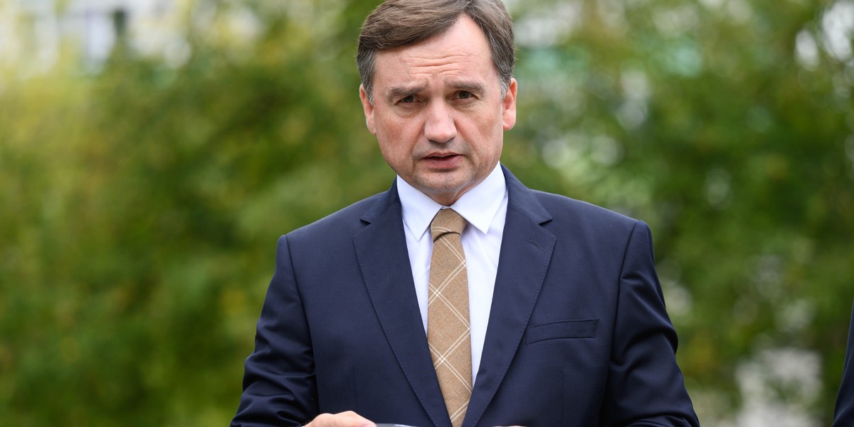 Zbigniew Ziobro, minister sprawiedliwości.