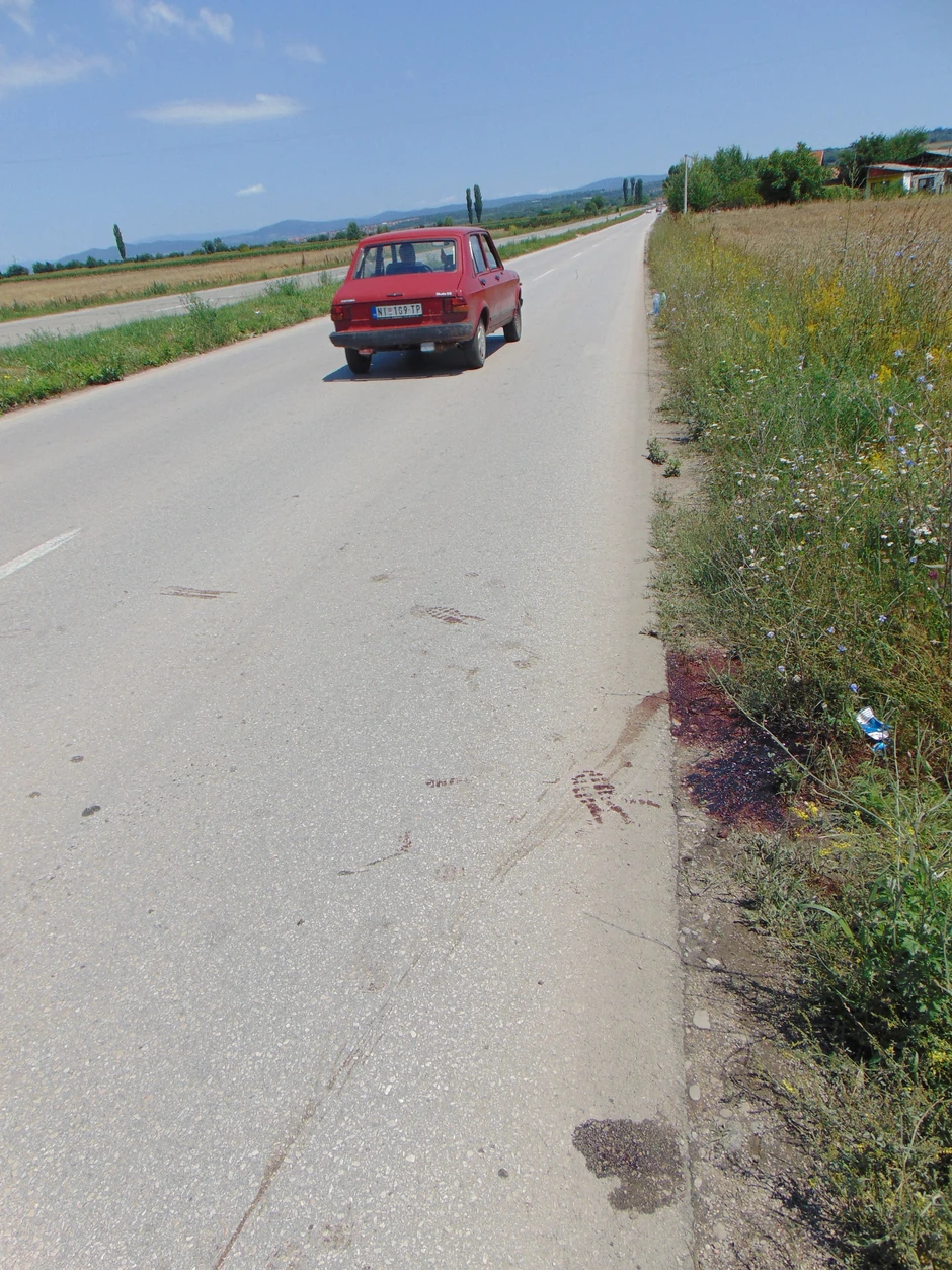 Mesto na kom se dogodila saobraćajna nesreća