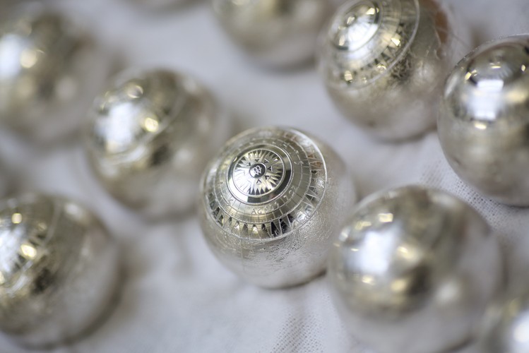 Mennica Polska po raz pierwszy zaprezentowała kulistą monetę podczas targów numizmatycznych „World Money Fair 2015”.<br><br>(zuz) PAP/Leszek Szymański