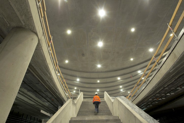 Jeśli zainteresowały Cię zdjęcia z budowy stacji metra Stadion Narodowy,
