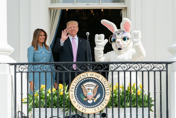 Melanija i uskršnji zeka