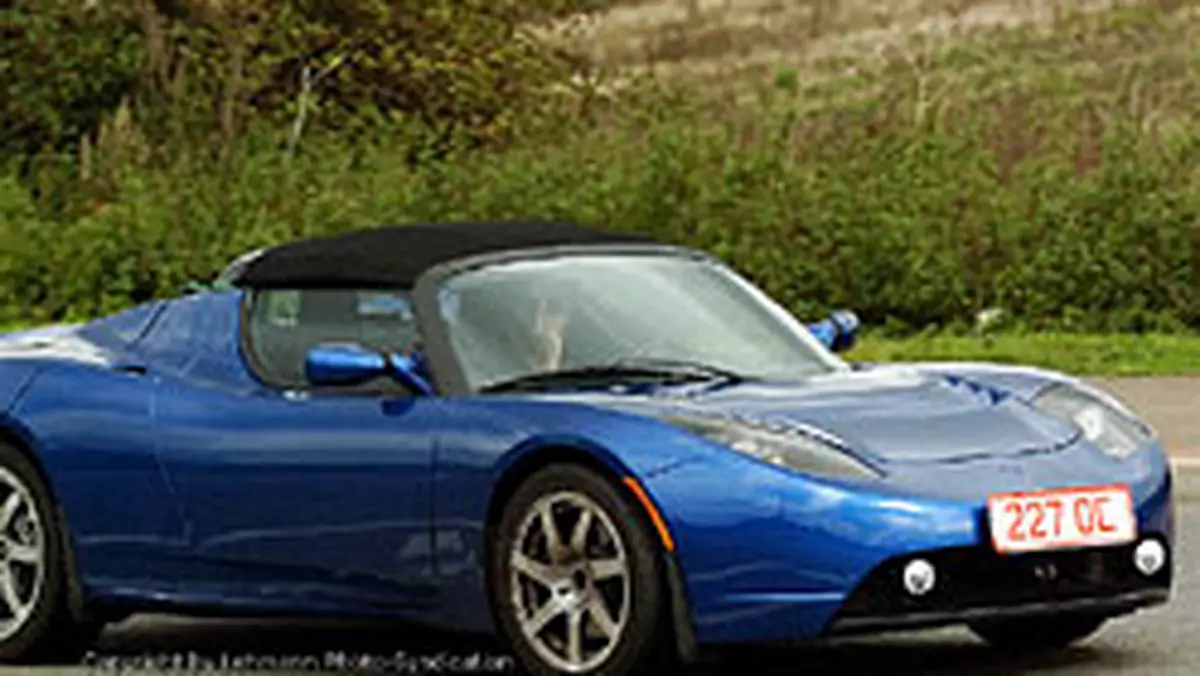 Zdjęcia szpiegowskie: Tesla Roadster