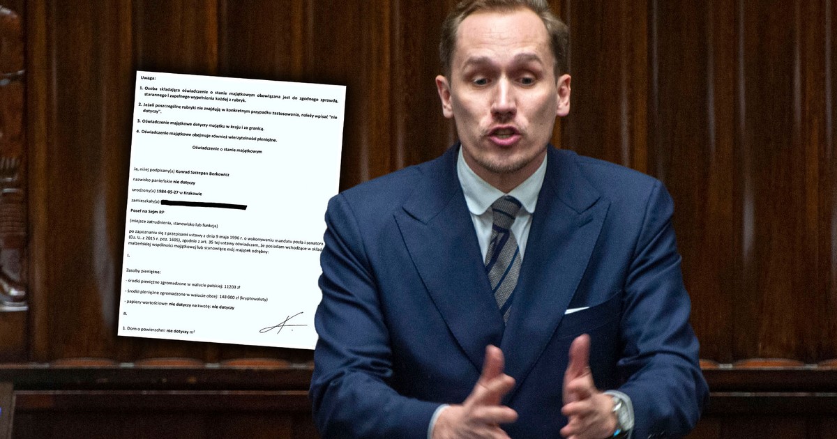 Sprawdziliśmy oświadczenie majątkowe Berkowicza. A tam zaskakująca inwestycja na 100 tys. zł