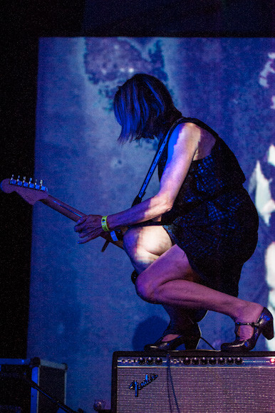 OFF Festival 2012 - Kim Gordon (fot. Monika Stolarska / Onet)