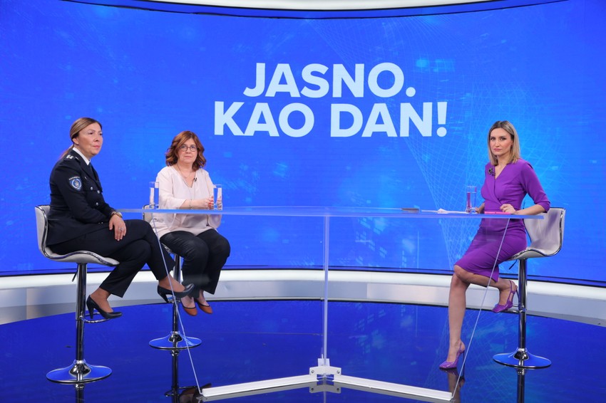 Emisija "Jasno. Kao dan!", gošće Bojana Otović Pjanović i Radmila Vujić Bojović