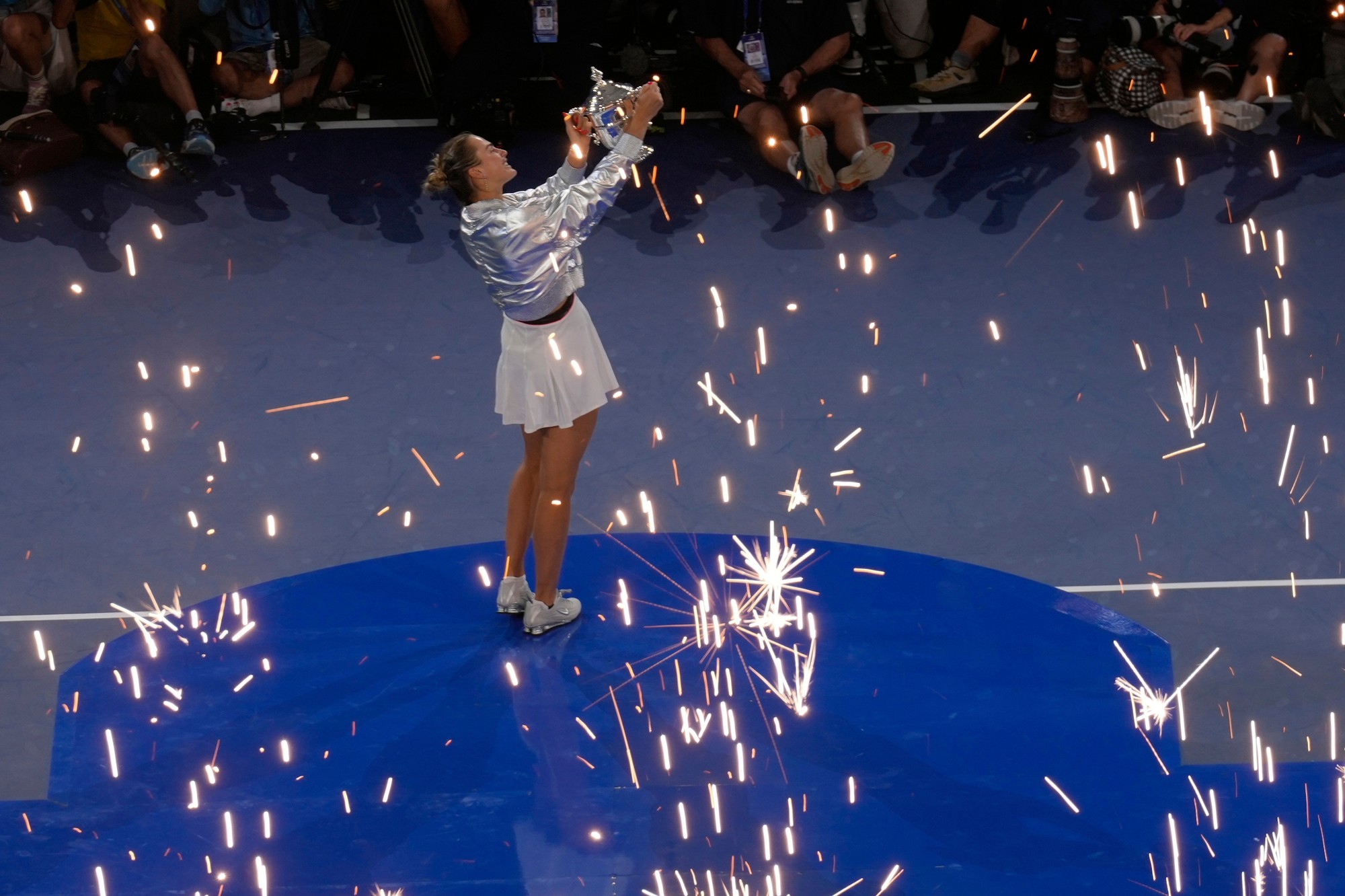 Bieloruská tenistka Arina Sobolenková sa stala víťazkou US Open 2025. 
